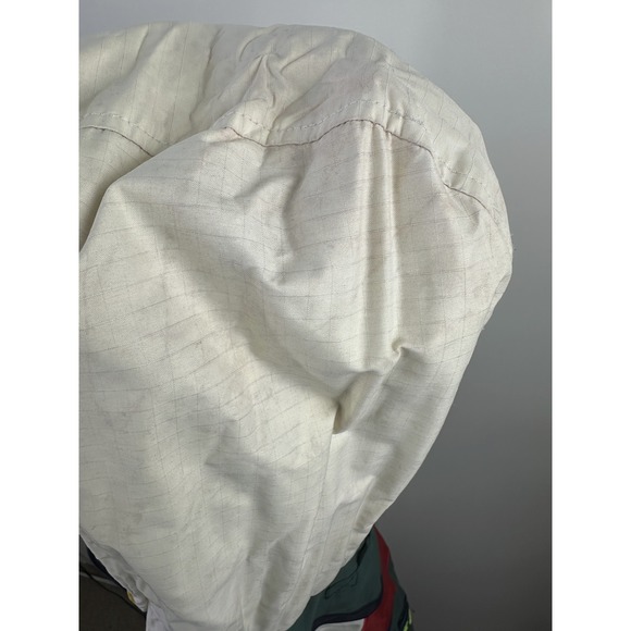 VINTAGE Tommy Hilfiger Sailing Gear Colorblock 90s Jacket Mens XL Green Navy - Picture 5 of 16